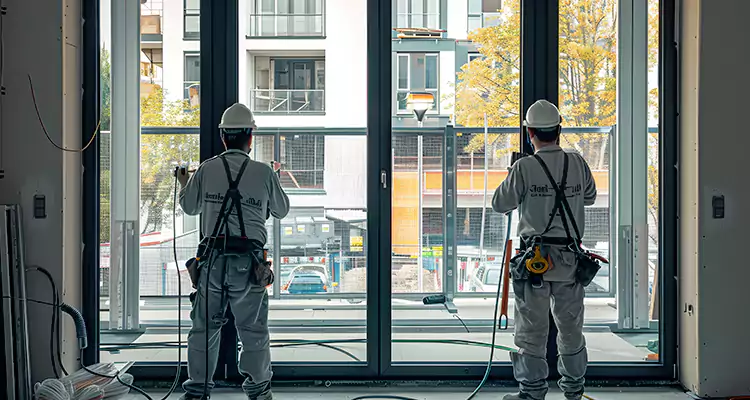 French Glass Panel Doors Repair in Parkland, FL