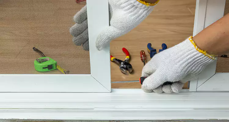 Sliding Glass Door Off Rails Repair in Parkland, FL