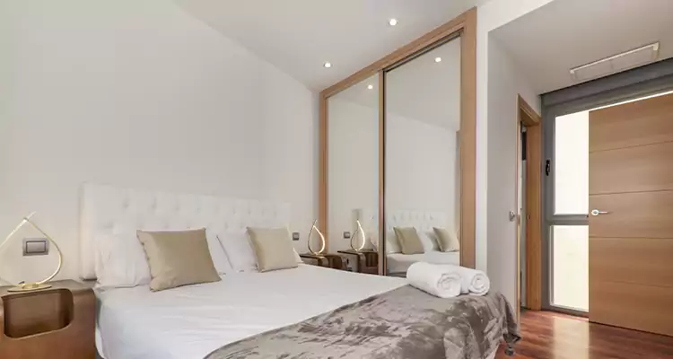 Sliding Wardrobe Door Mirror Replacement in Parkland, FL