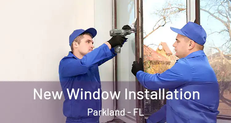  New Window Installation Parkland - FL