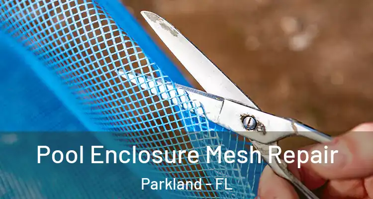  Pool Enclosure Mesh Repair Parkland - FL
